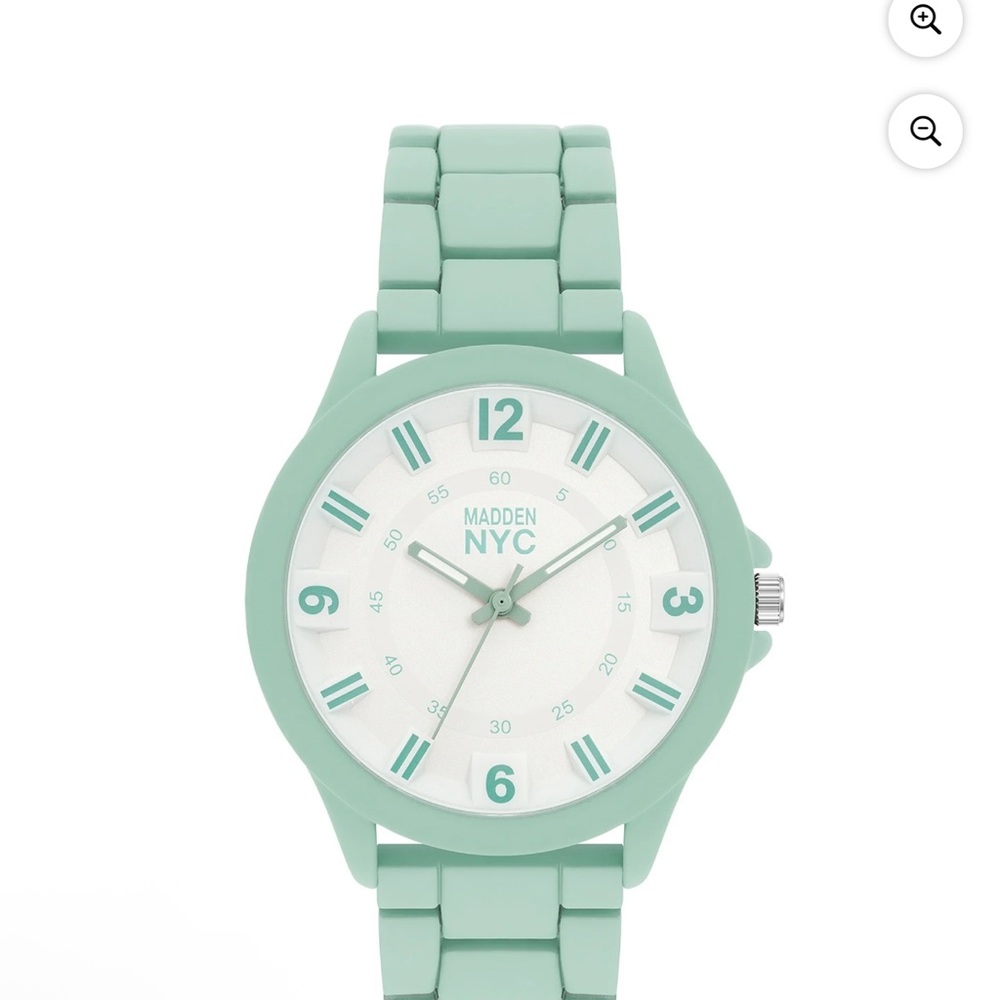 Madden NYC Mint Green Watch